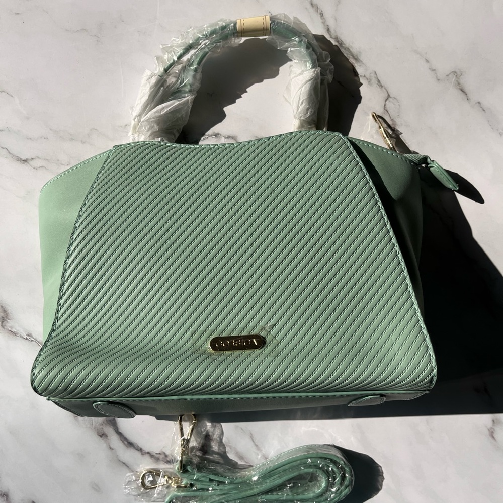 Corsica sea green bag